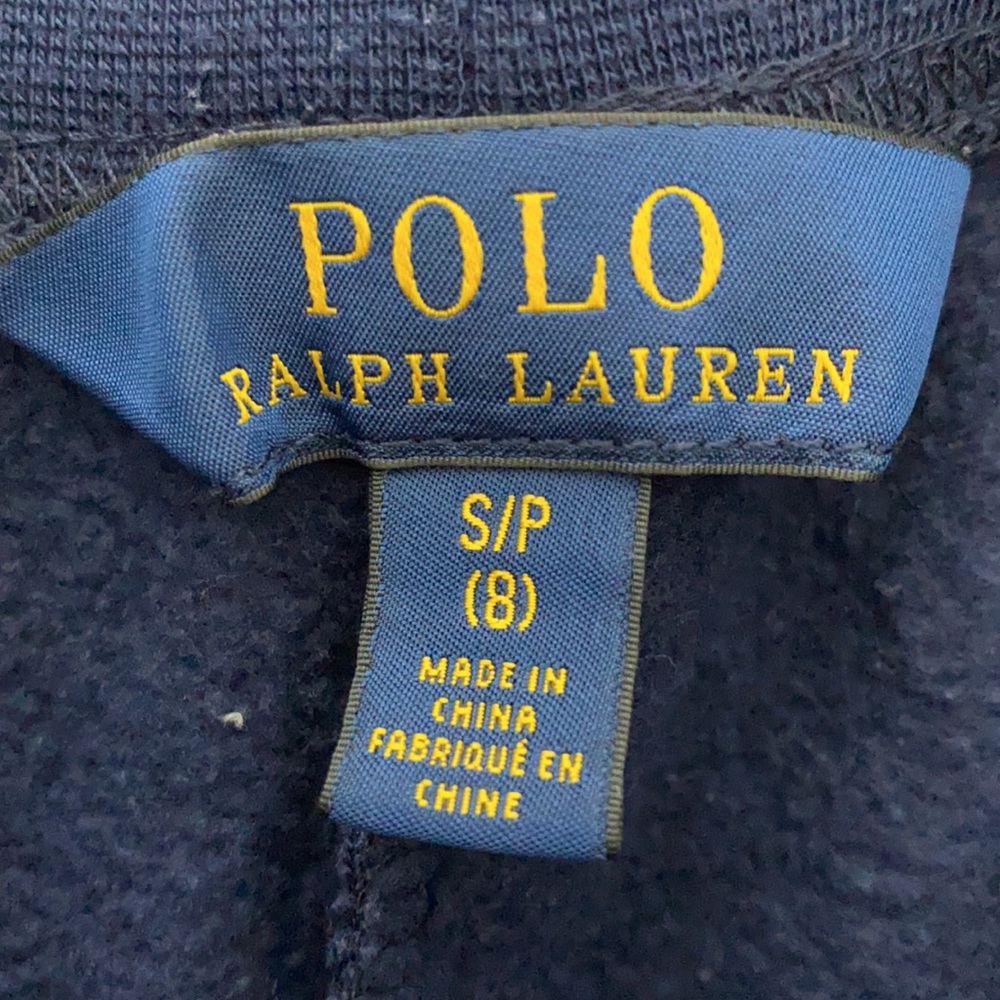 ✅Boys Ralph Lauren Polo Sweat Shorts Size S - Picture 5 of 5